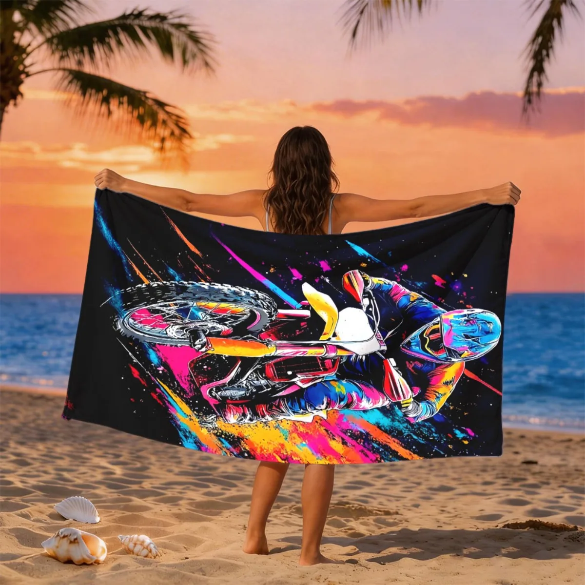 Sarong Men Wrap - Handuk Pantai Ukuran Besar untuk Wanita