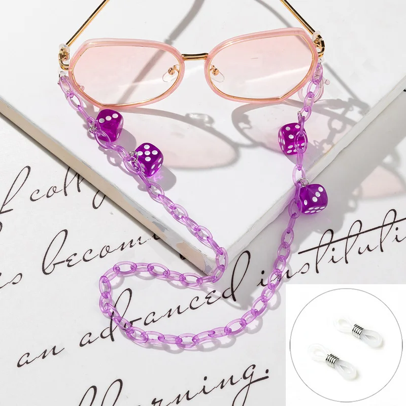 Kalung Kacamata Akrilik Warna- - Sunglass Retainer Cord ulasan dan harga